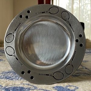 Pewtarex Trophy Plate Dish I Tennis Rim